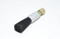Round grease applicator nylon brush 13mm diameter 35mm bristles with Voss 6mm compression tube fitting *new*